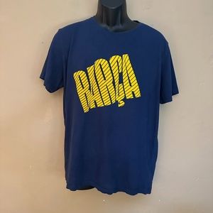 FCB Barca Barcelona Soccer T Shirt XL tight Gently worn AUTHENTIC team merch